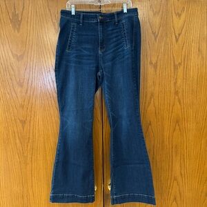 Judy Blue Dark Blue Flare Jeans